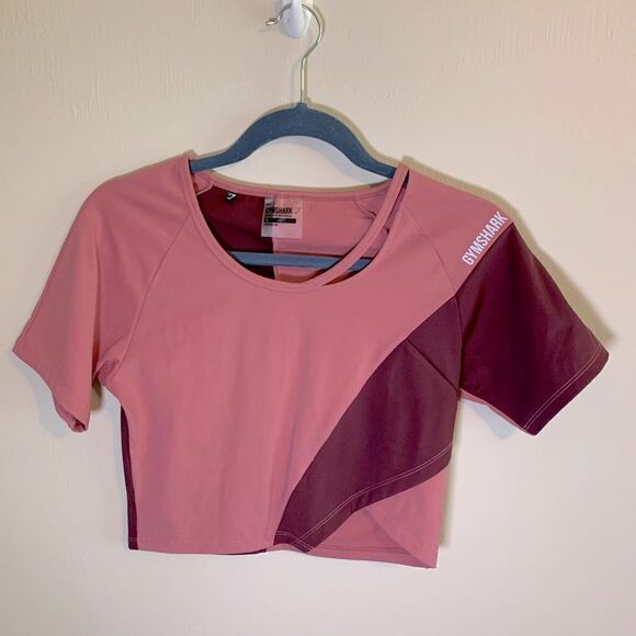 Gymshark Ruby asymmetrical Crop Top size M - Picture 1 of 6